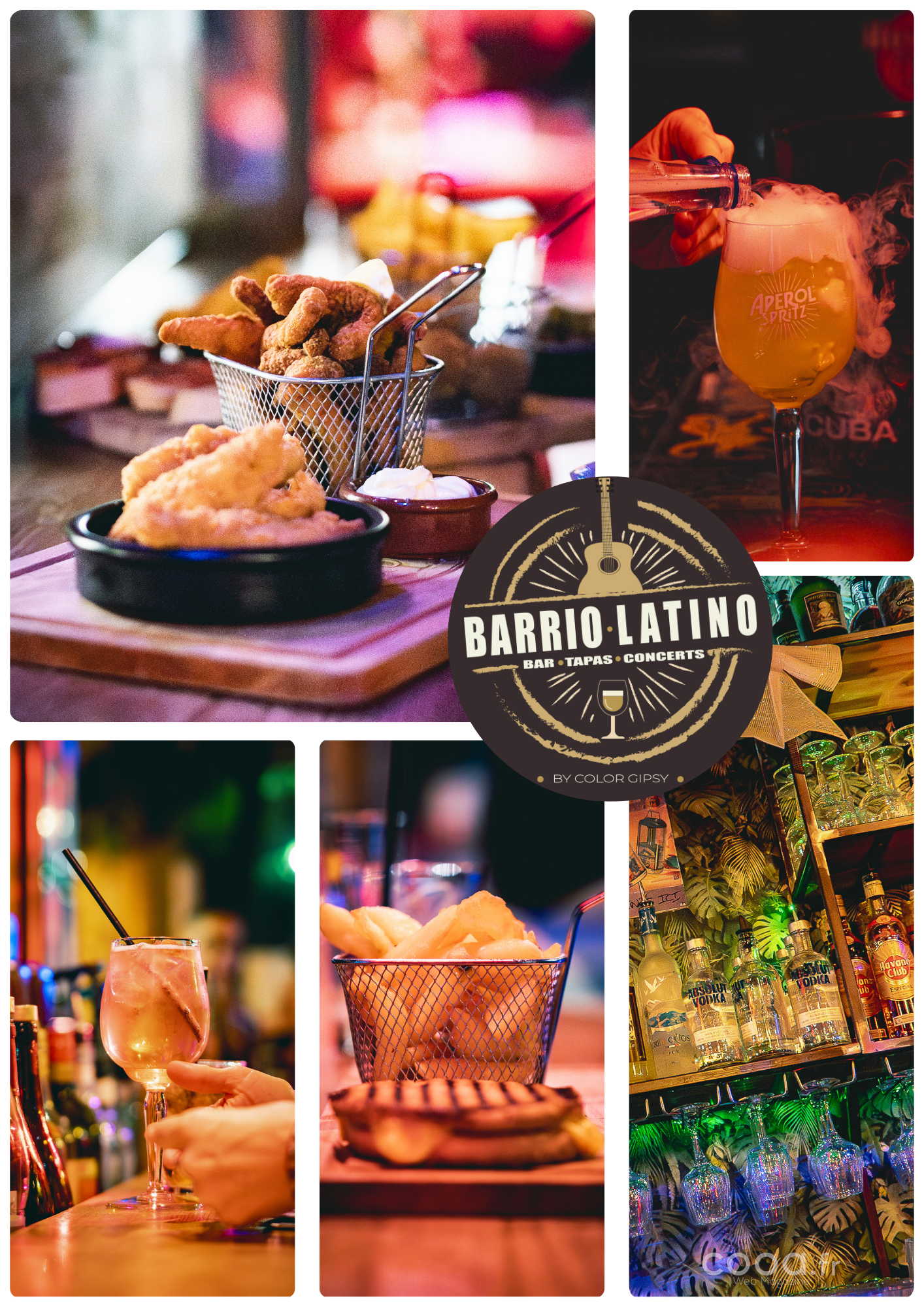 photos de la carte du barrio latino bar à tapas valence